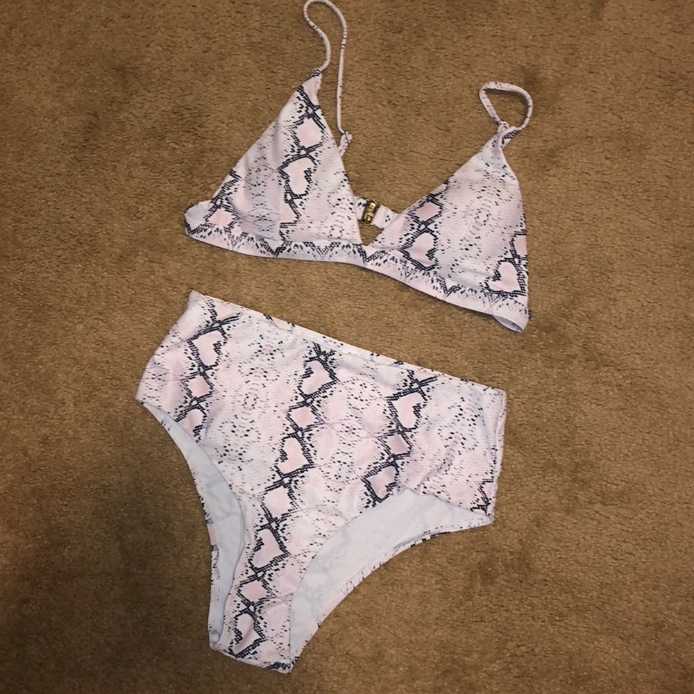 High waist bathing suit